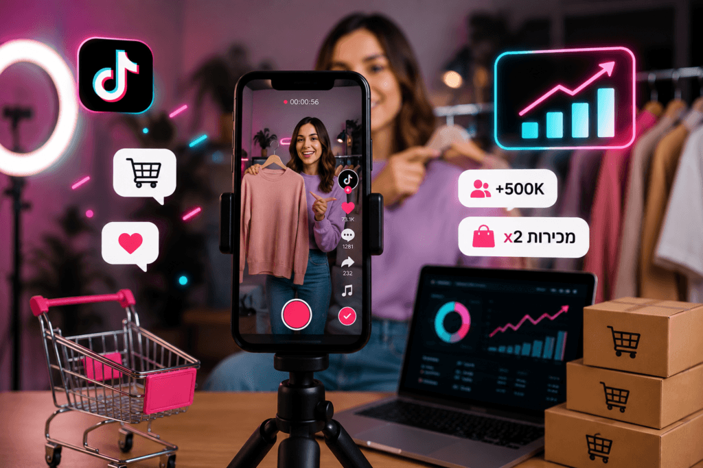 פרסום בטיקטוק: איך סרטונים קצרים יכולים להכפיל את המכירות שלכם? | רוקט דיגיטל